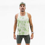 LEVIT TIDE GREEN MEN’S RUNNING TANK TOP
