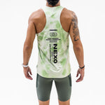 LEVIT TIDE GREEN MEN’S RUNNING TANK TOP