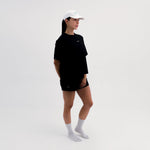 ROAM OVERSIZE BLACK WOMEN'S LIFESTYLE TEE