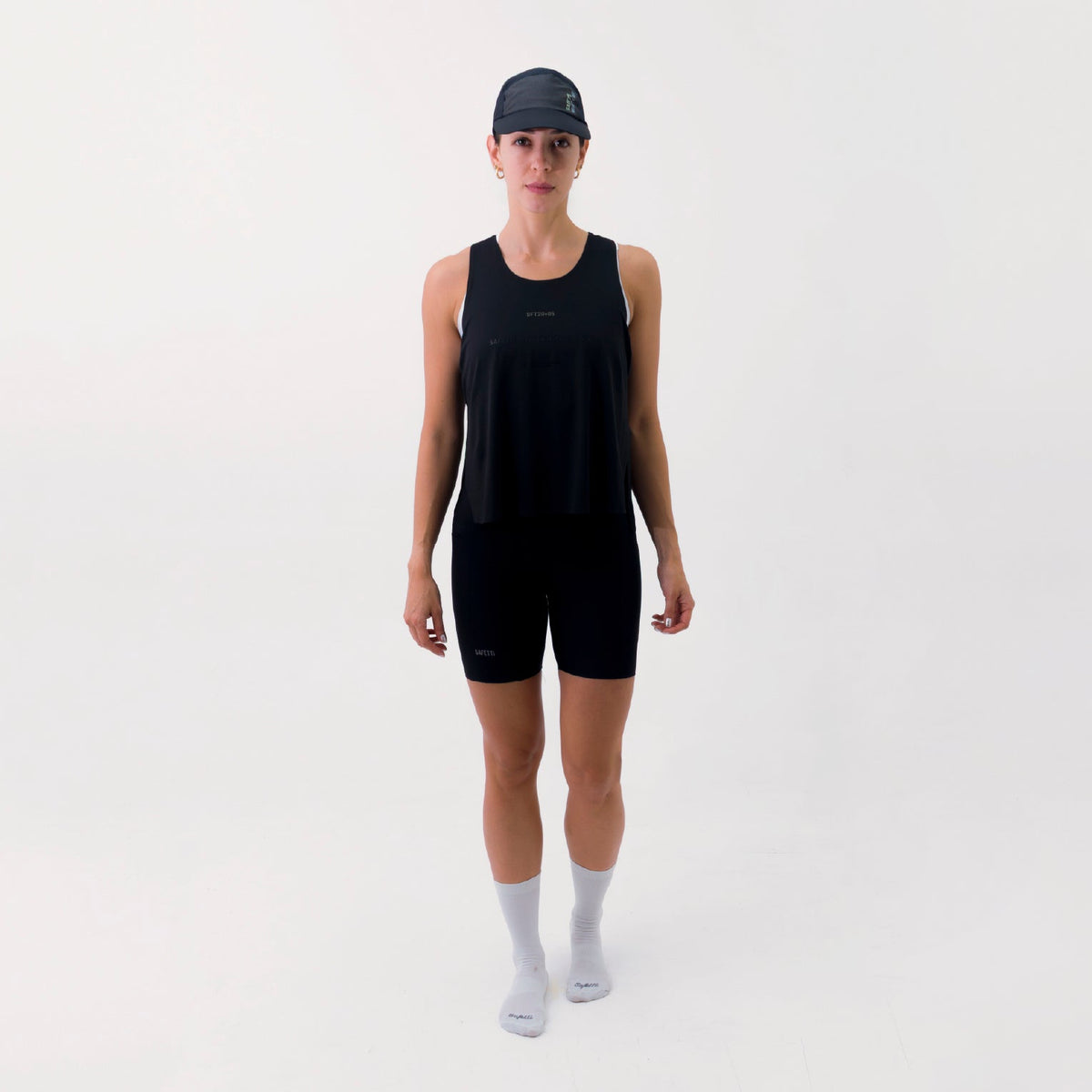 LEVIT BLACK WOMEN'S RUNNING TANK