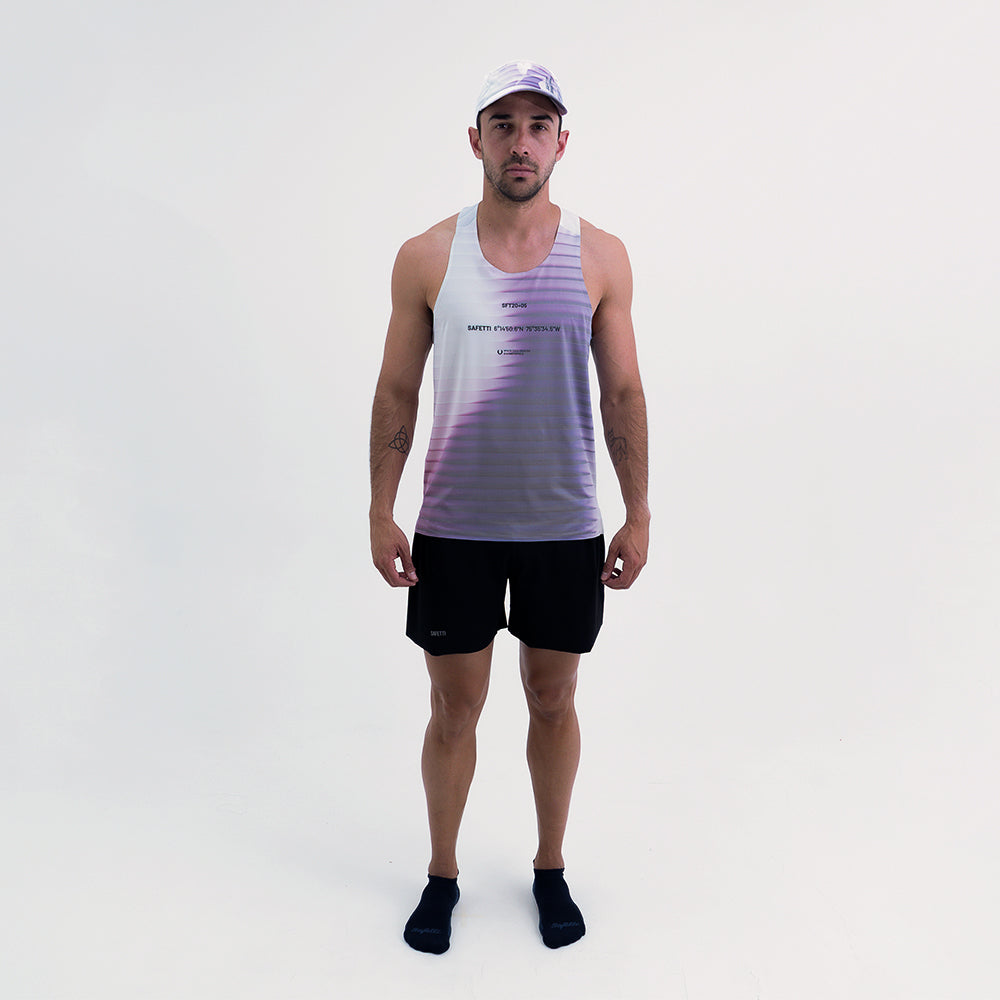 LEVIT DISTORTION MEN'S RUNNING TANK