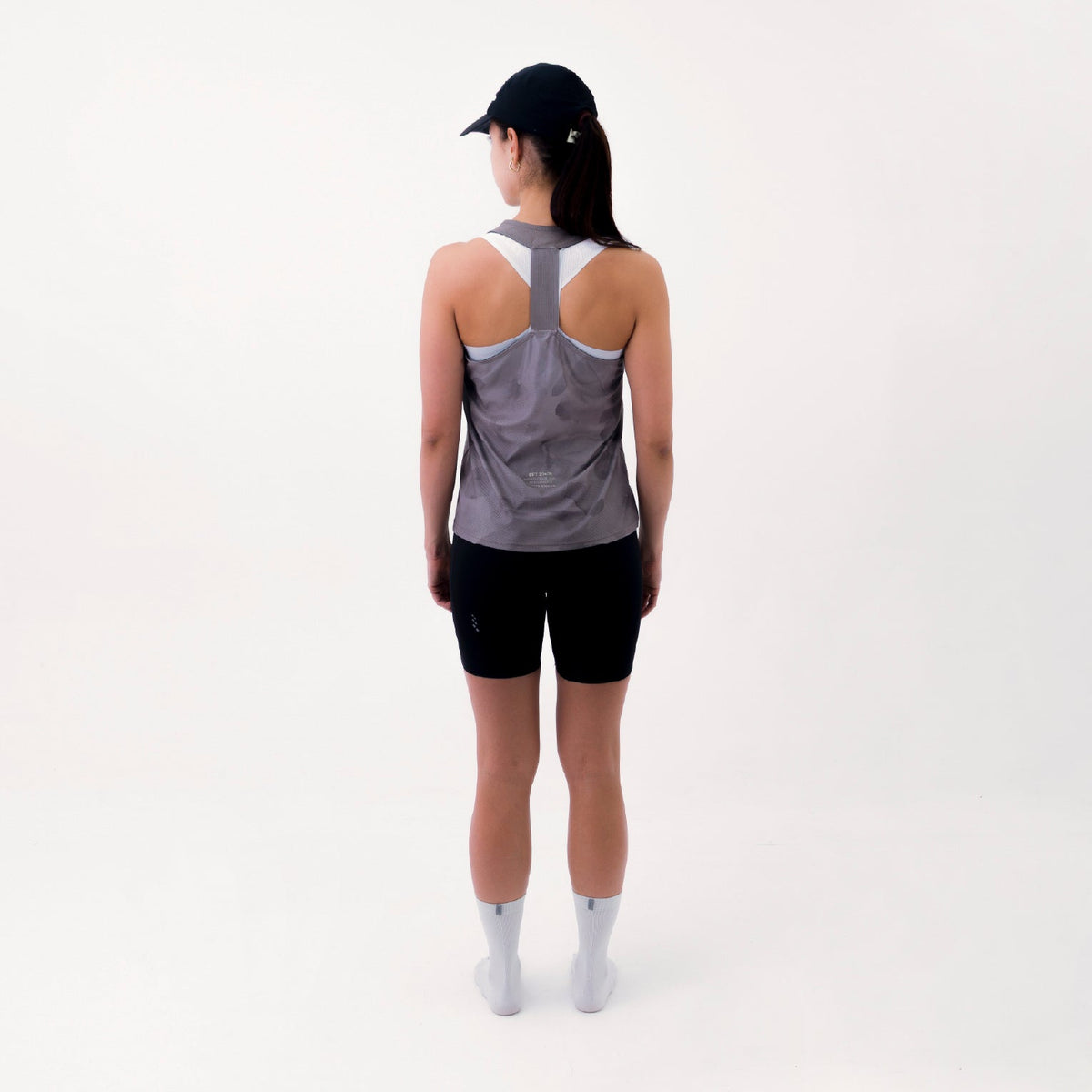 COLMOTION BROWN WOMEN'S RUNNING TANK