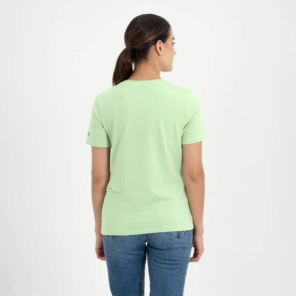 SAFETTI TOY MINT SHORT SLEEVE LIFESTYLE SHIRT FOR WOMEN