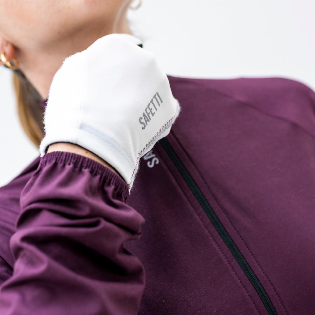 AQUALITE PLUM WOMEN’S CYCLING JACKET