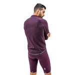 AQUALITE PLUM MEN’S CYCLING JACKET