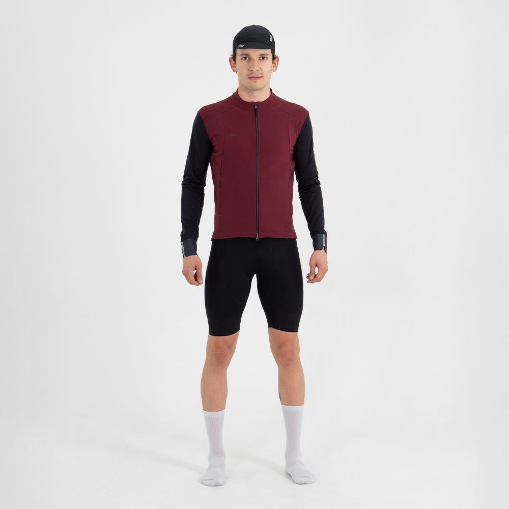 UNISEX THERMALTECH WINE CYCLING JACKET