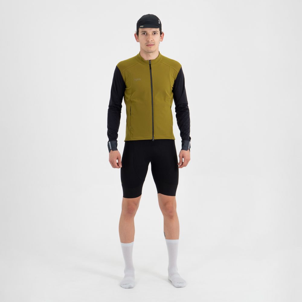UNISEX THERMALTECH OLIVE CYCLING JACKET