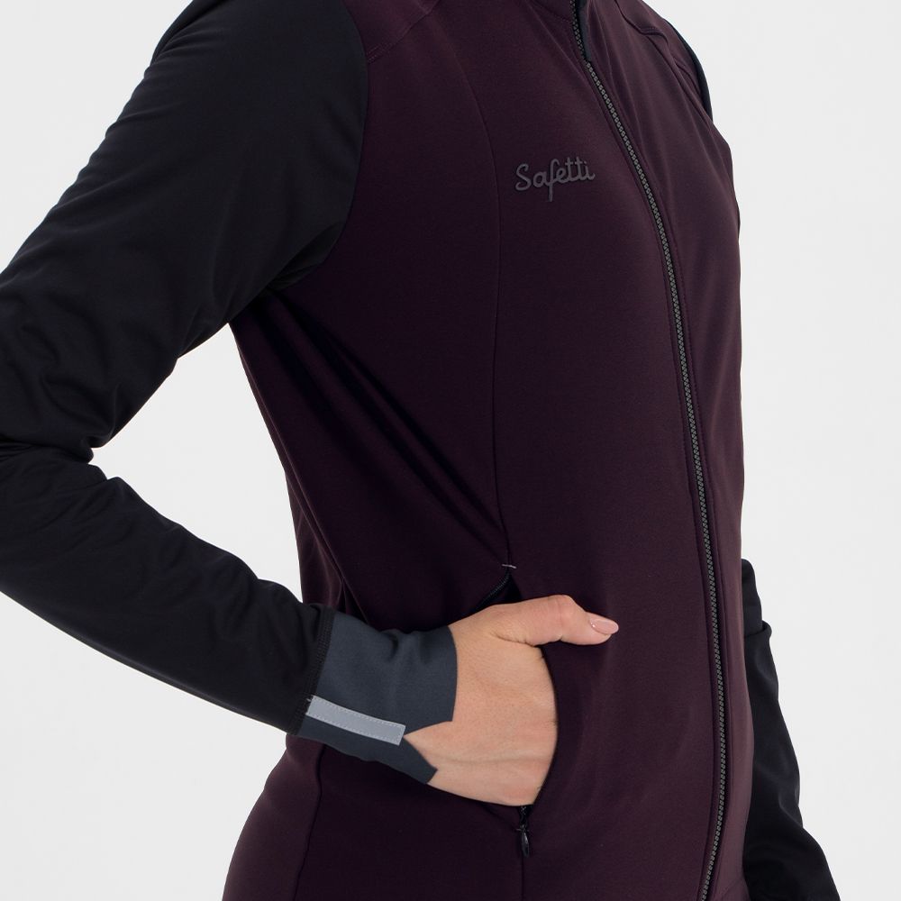 UNISEX THERMALTECH GRAPE CYCLING JACKET