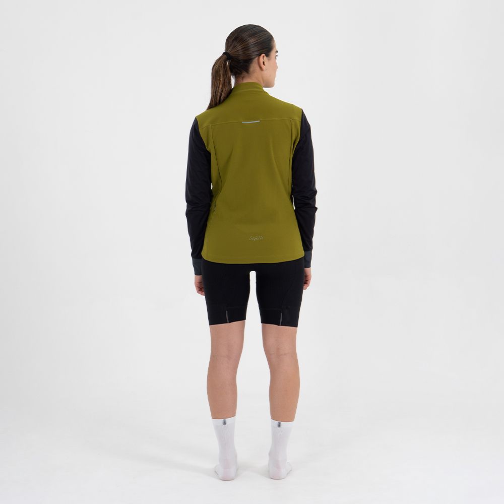 UNISEX THERMALTECH OLIVE CYCLING JACKET