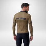 SECP'26 - COLOMBIA DORO Leggero Long Sleeve Cycling Jersey. Men