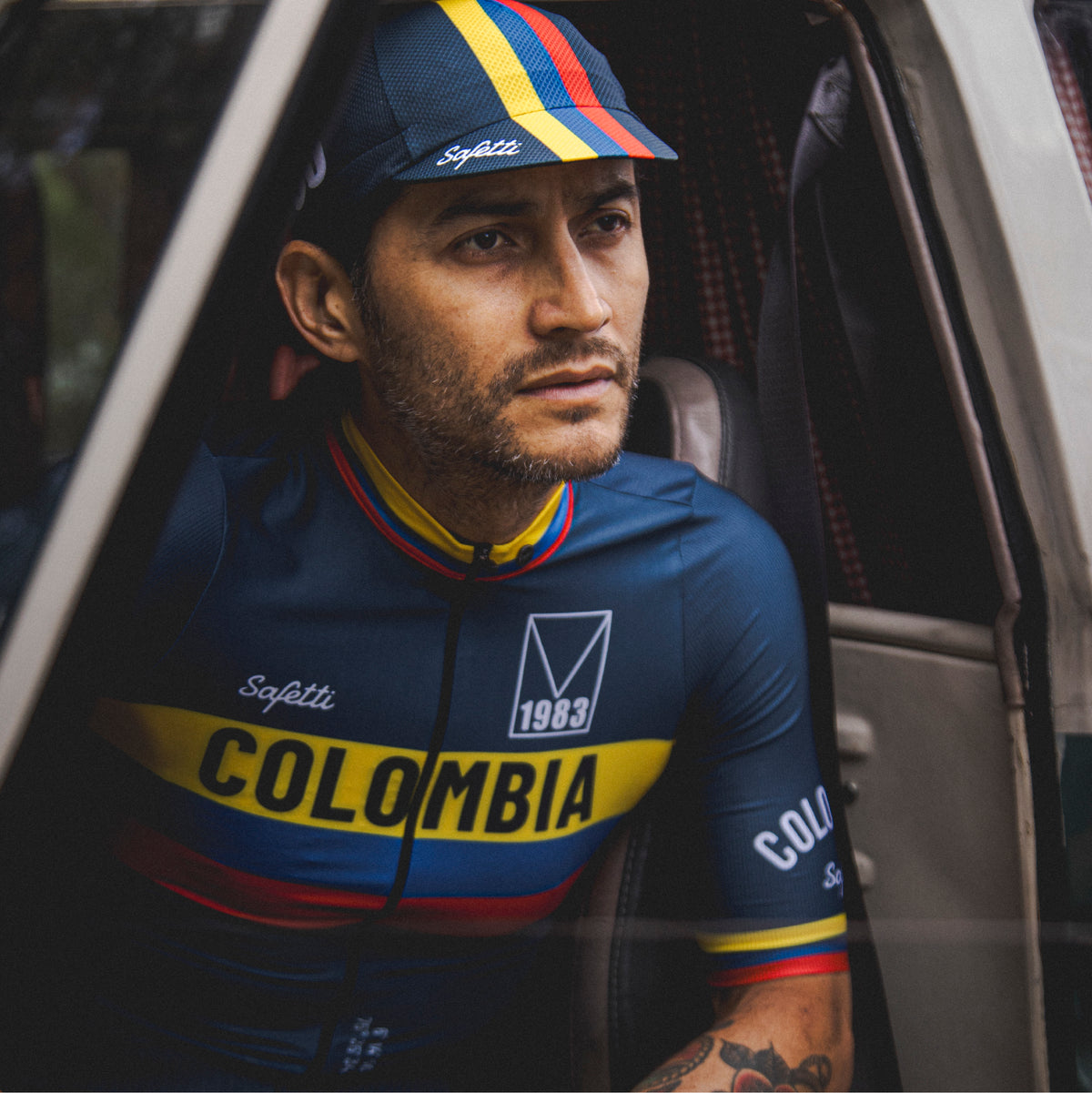 SECP'26 - COLOMBIA VARTA Leggero Short Sleeve Cycling Jersey. Men