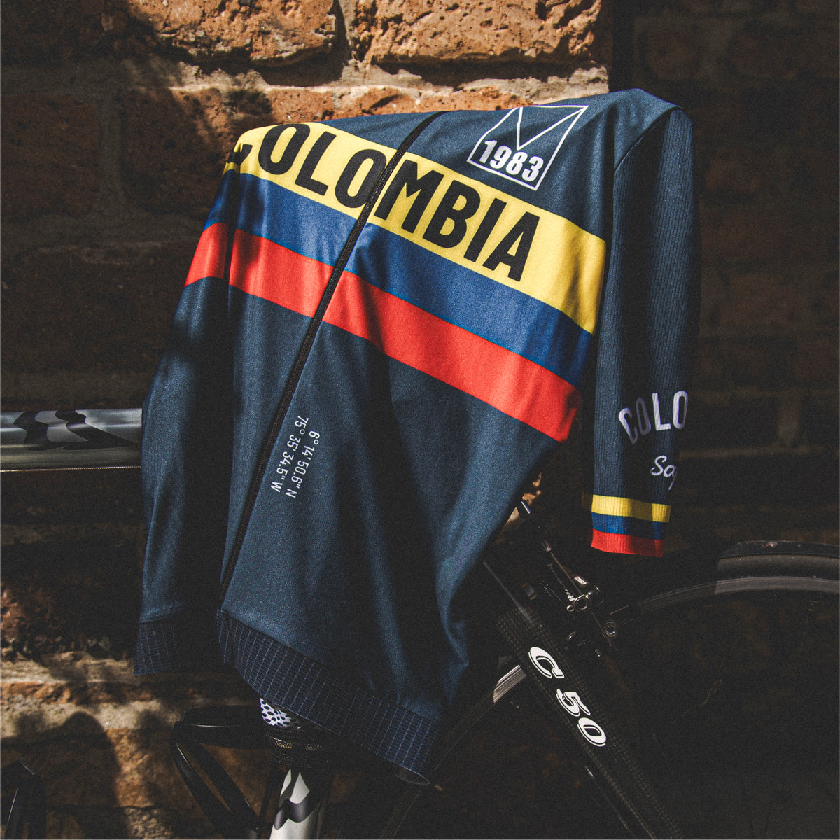 SECP'26 - COLOMBIA VARTA Leggero Short Sleeve Cycling Jersey. Men