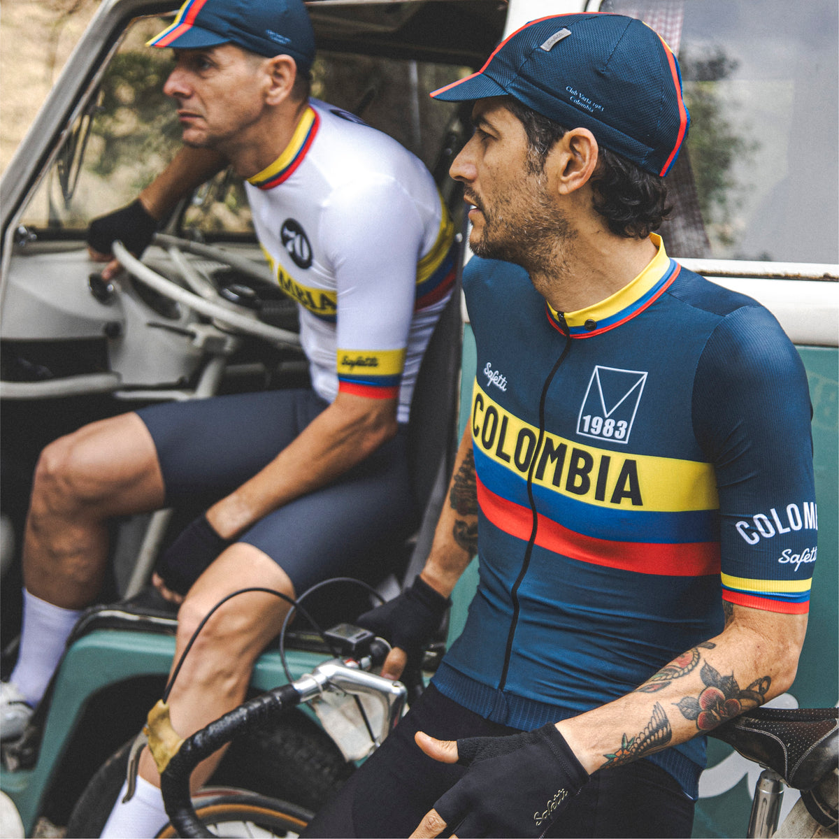 SECP'26 - COLOMBIA VARTA Leggero Short Sleeve Cycling Jersey. Men