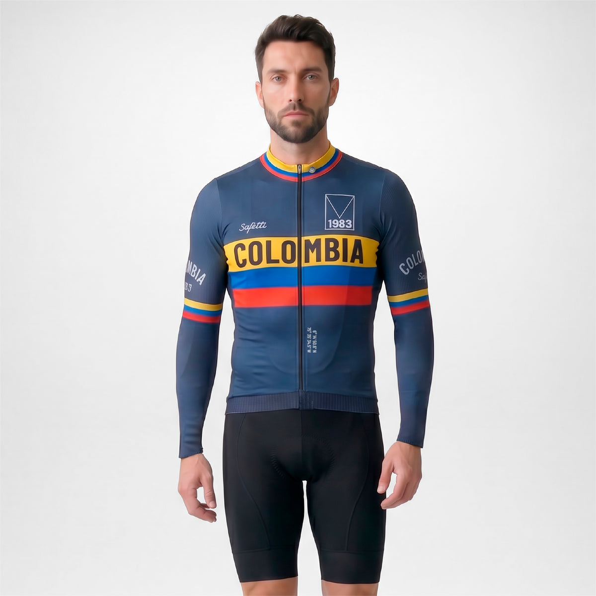 SECP'26 - COLOMBIA VARTA Leggero Long Sleeve Cycling Jersey. Men