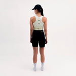 POCKET YELLOW WOMEN'S RUNNING & PADEL CROP TOP