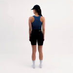 POCKET BLUE WOMEN'S RUNNING & PADEL CROP TOP