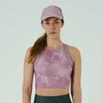 RUNNING/PADEL POCKET ROSE TOP FOR WOMEN
