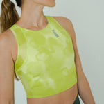 RUNNING/PADEL POCKET LEMON TOP FOR WOMEN