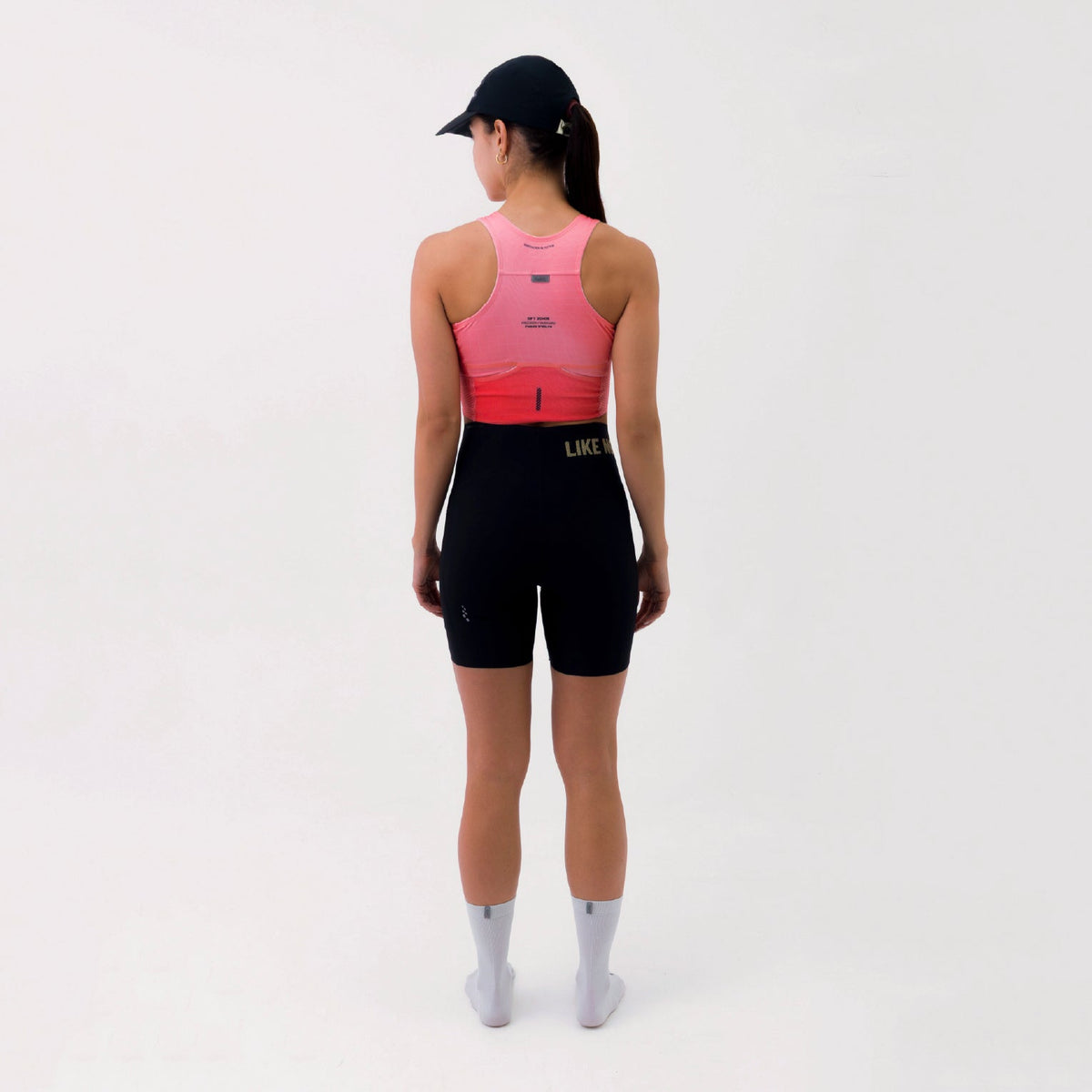 POCKET CHERRY WOMEN'S RUNNING & PADEL CROP TOP