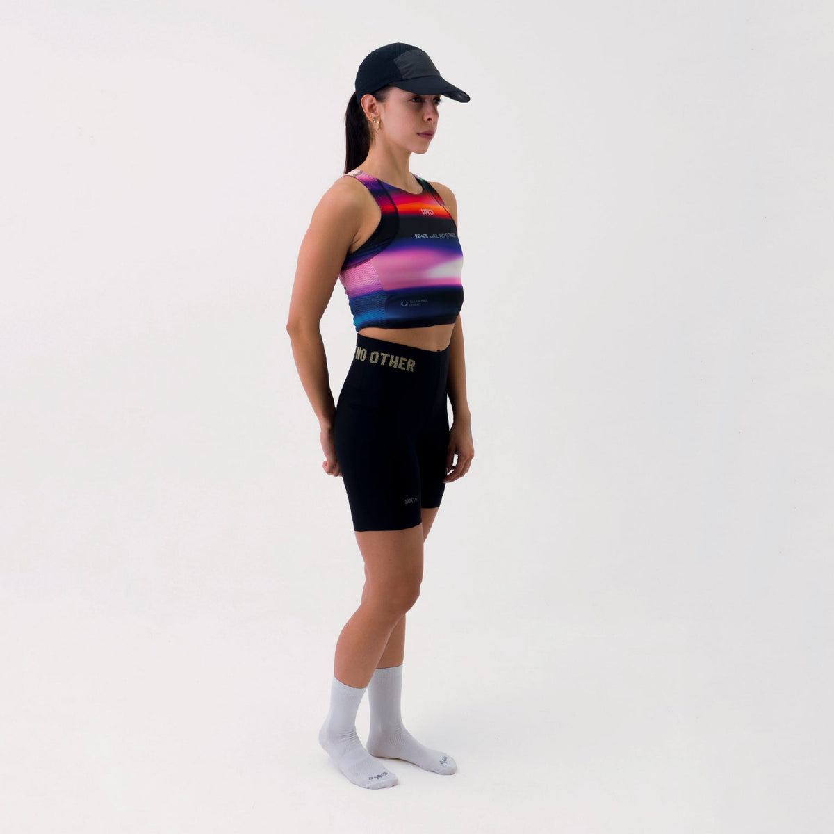 POCKET ESPECTRO WOMEN'S RUNNING & PADEL CROP TOP