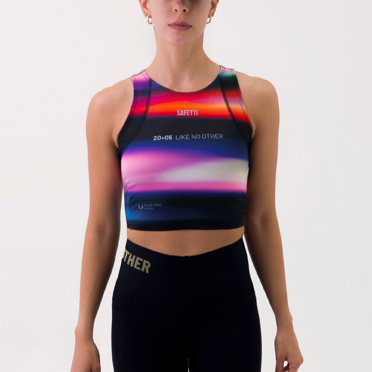 POCKET ESPECTRO WOMEN'S RUNNING & PADEL CROP TOP