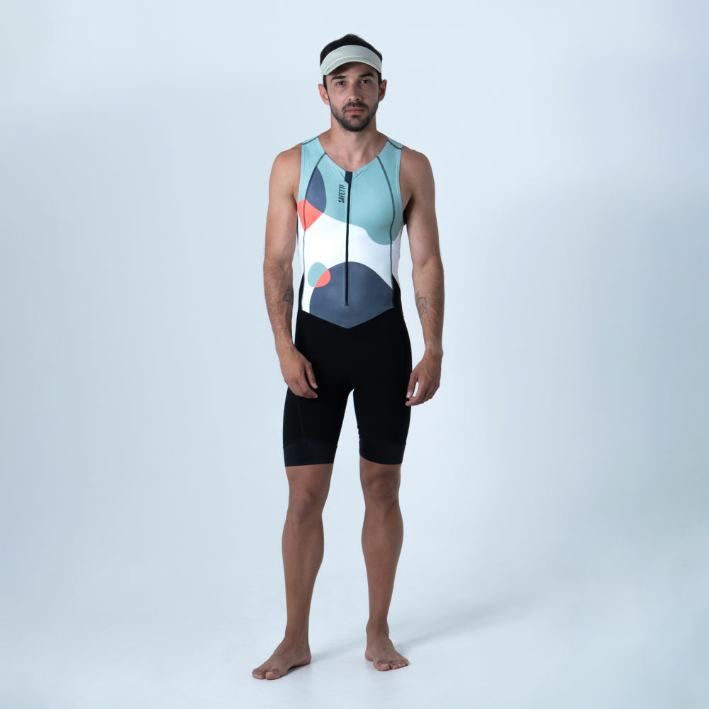 MEN'S TRIATHLON SLEEVE PULSE JUMPSUIT