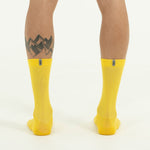 MEN'S COLORS BASIC YELLOW CYCLING TIGHTS
