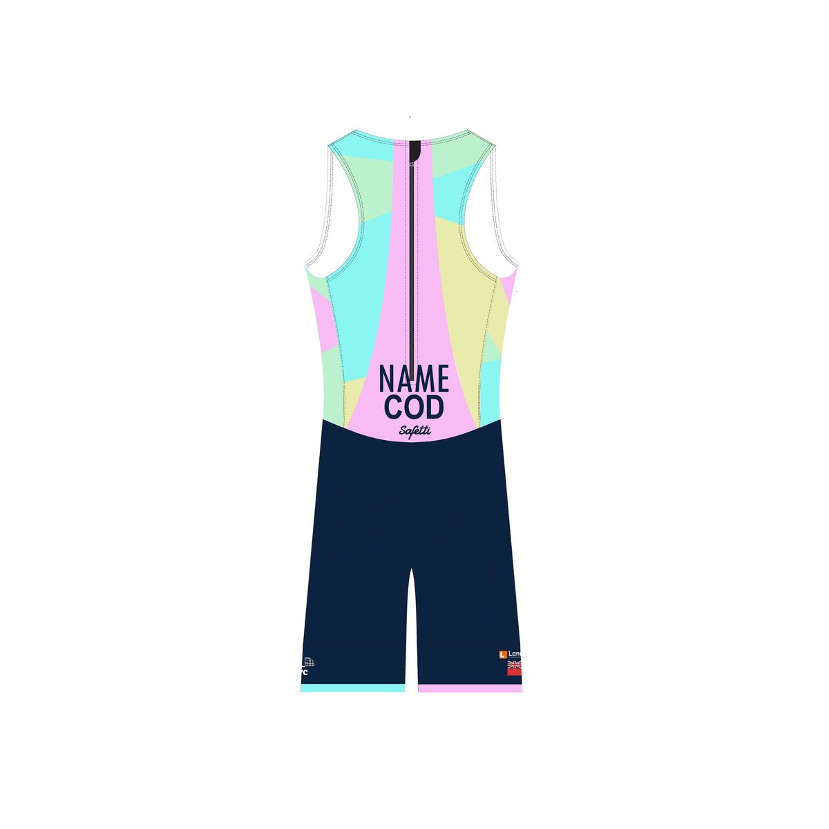 BTA - ITU BIO CCG Sleeveless Triathlon Skinsuit. Men