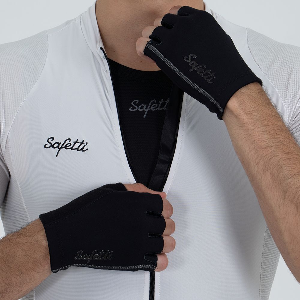 Eleganza - Nero - Cycling Gloves. Unisex