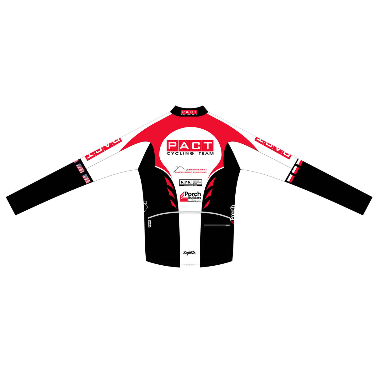 PACT - Firenze Long Sleeve Cycling Jersey. Women