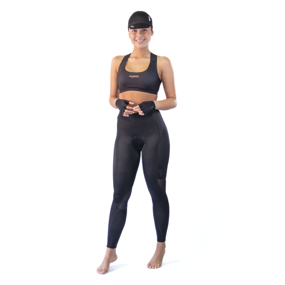NAPLES WOMEN'S CYCLING PANTS WITHOUT STRAP