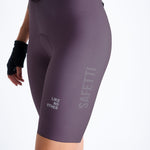 TOSCANA 2.0 MAUVE CYCLING BIB SHORTS FOR WOMEN