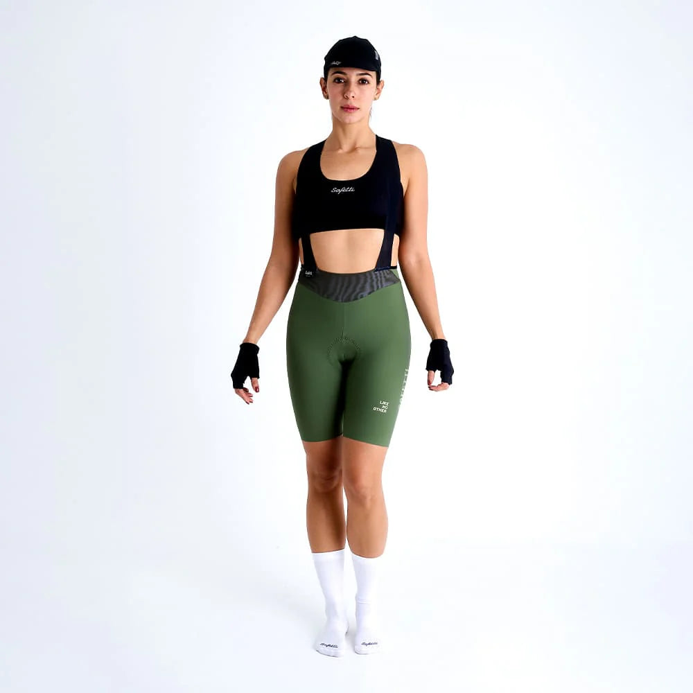 21612G Toscana Cycling Bib Short OLIVA