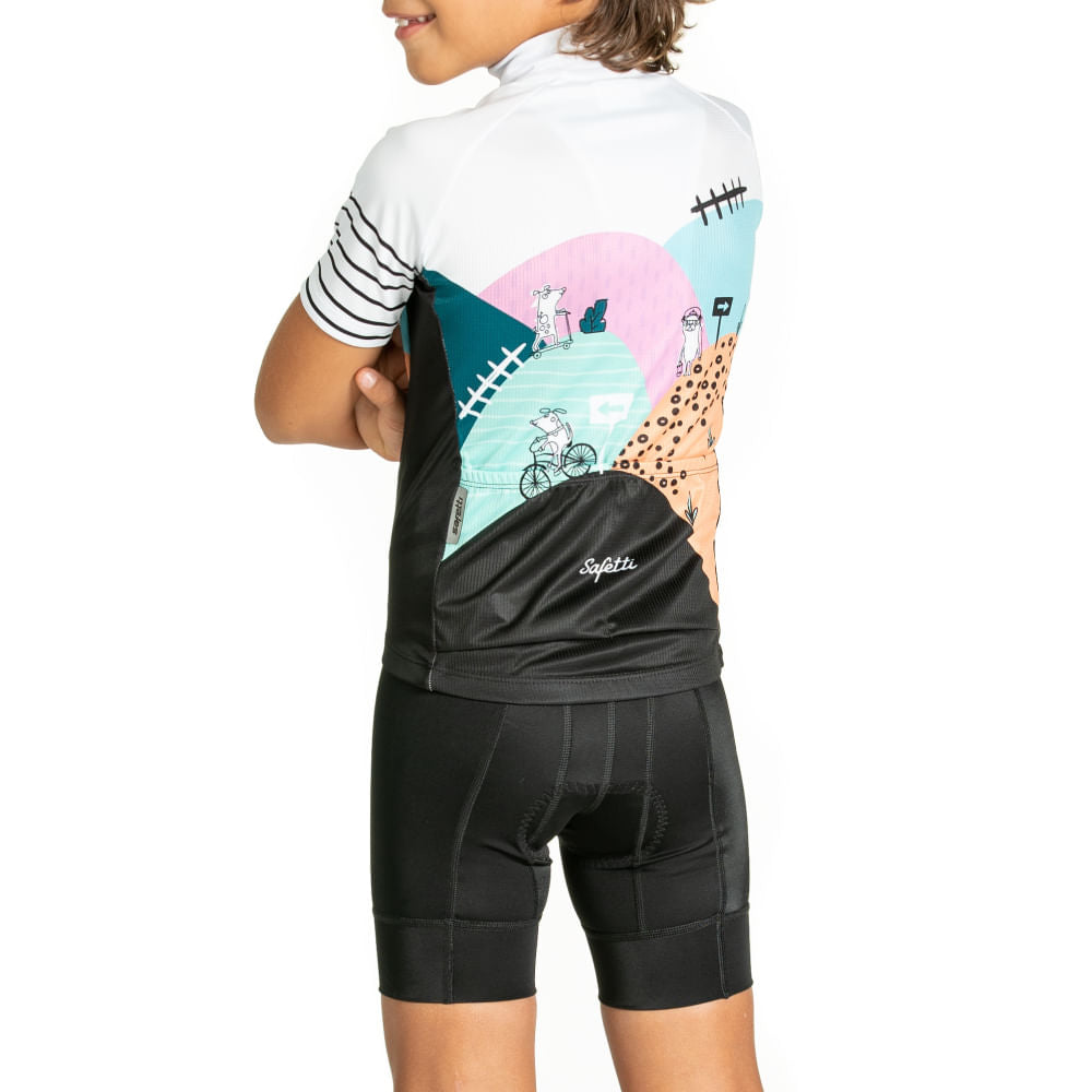 KIDS' ESSENTIAL JUNIOR CYCLING SHORTS