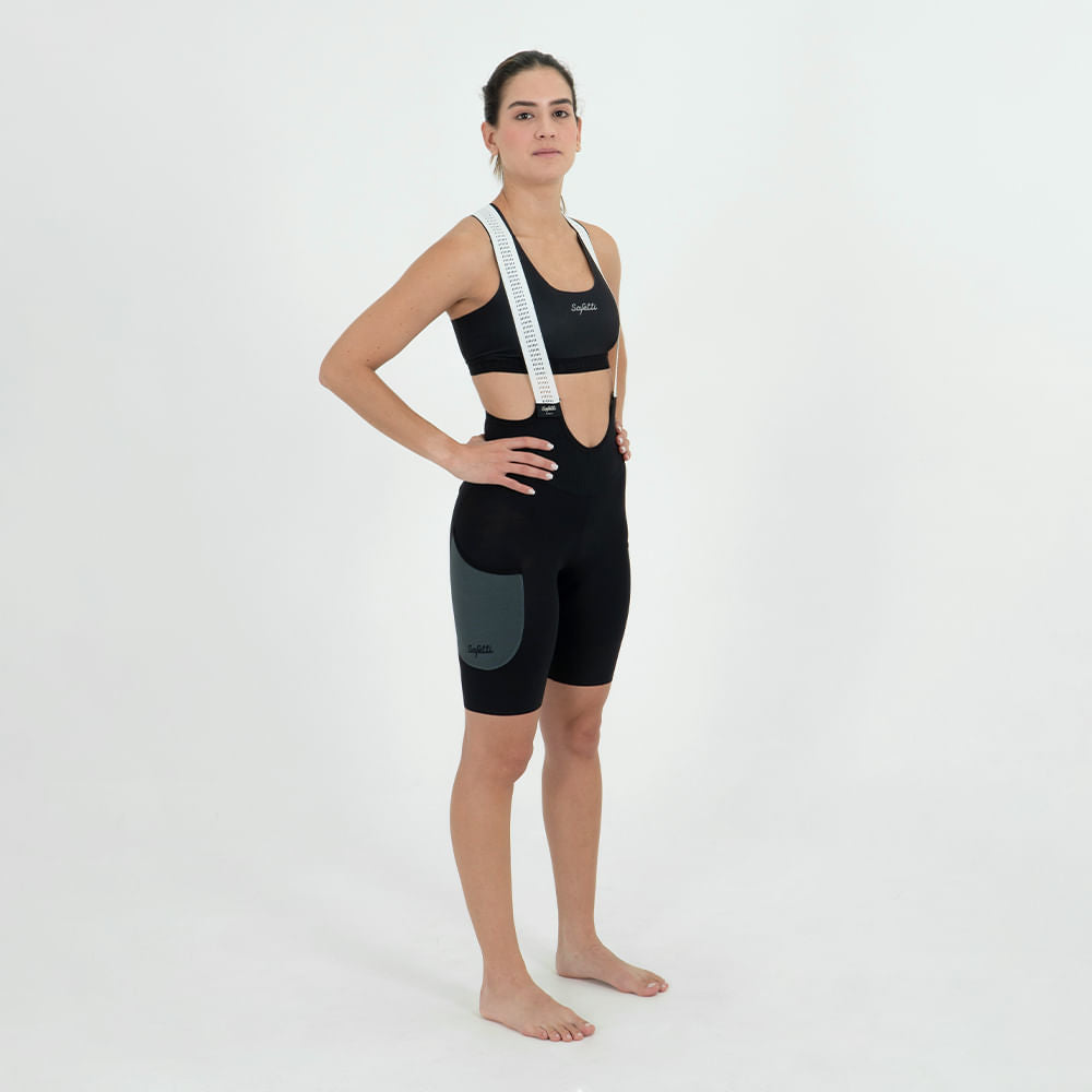 EVANS CARGO CYCLING SHORTS FOR WOMEN GRIGIO