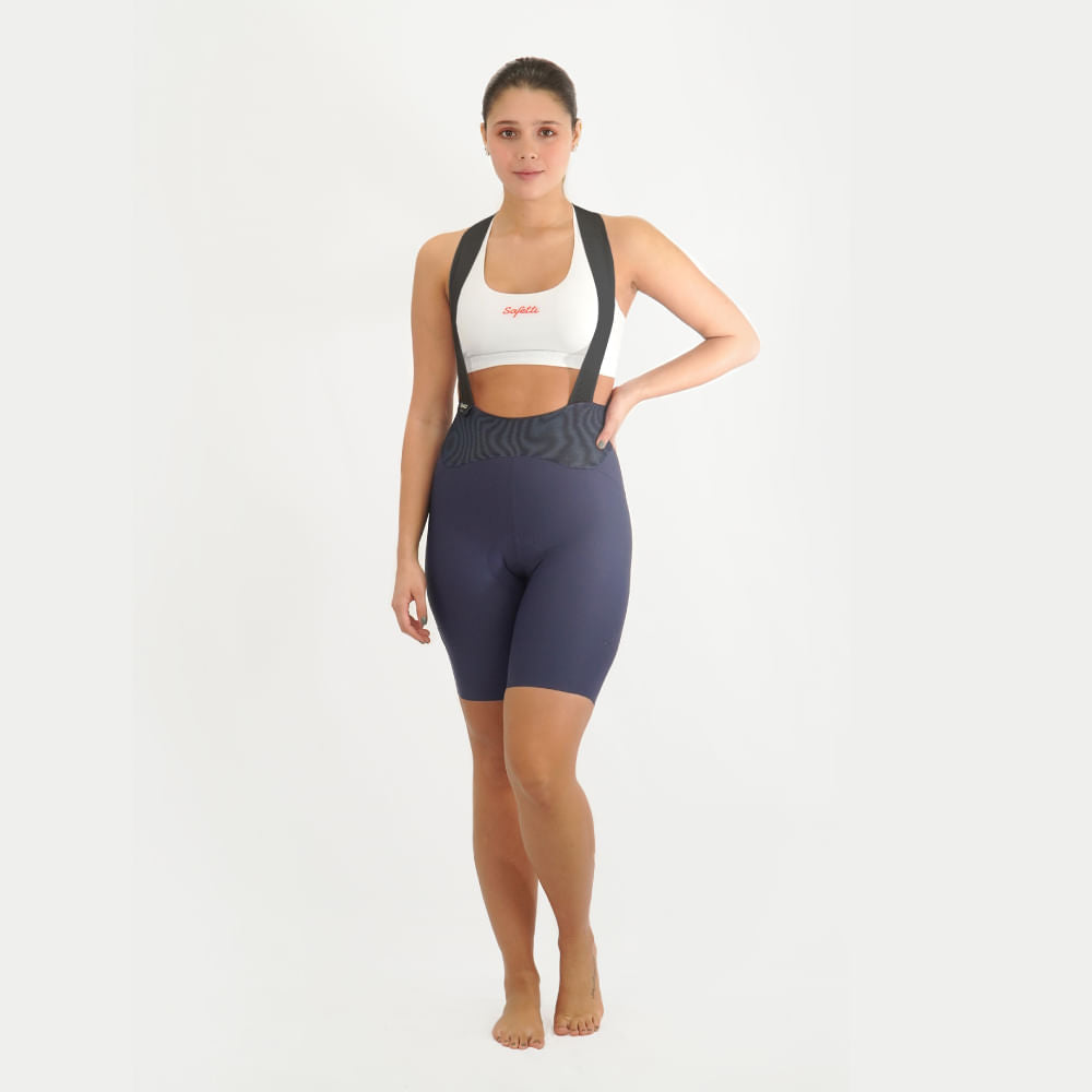 TOSCANA 2.0 BLUE WOMEN'S BIB SHORTS