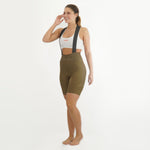 PANTALONETA CICLISMO TOSCANA 2.0 OLIVA PARA MUJER
