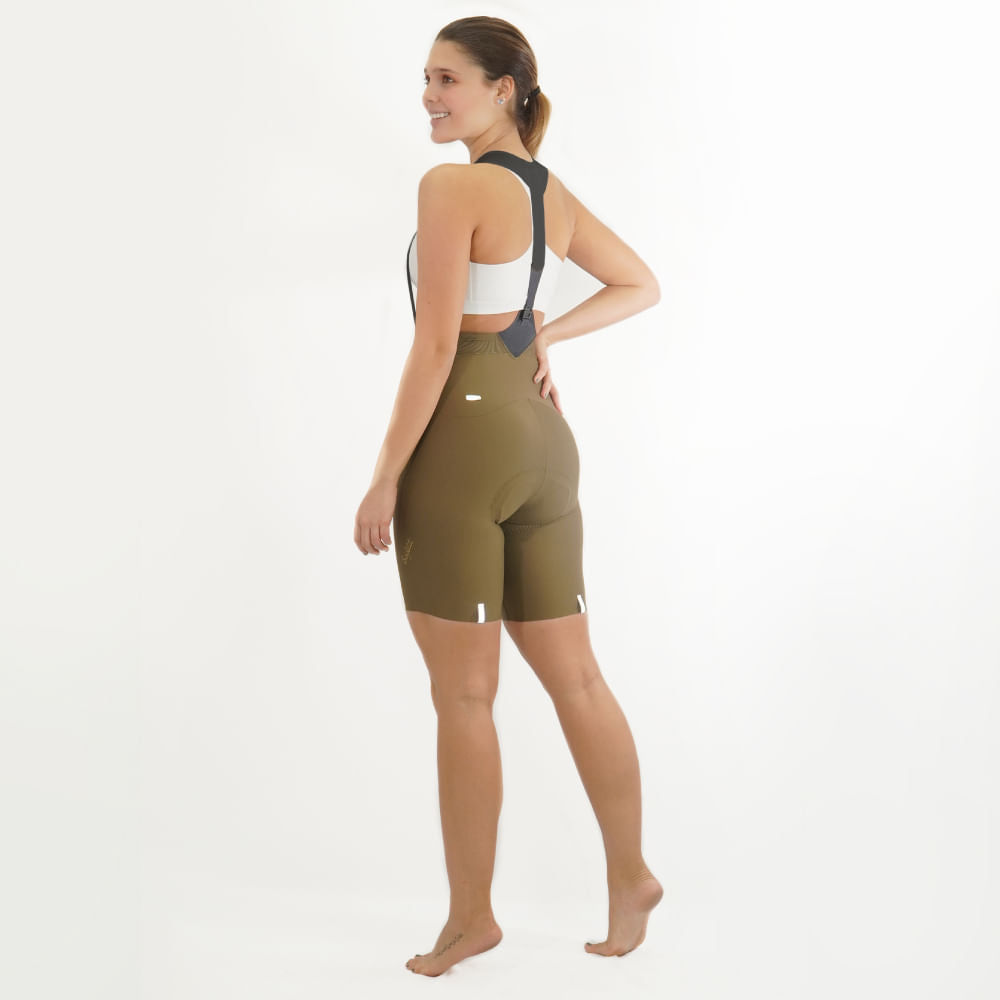 TOSCANA 2.0 OLIVE BIB SHORTS FOR WOMEN