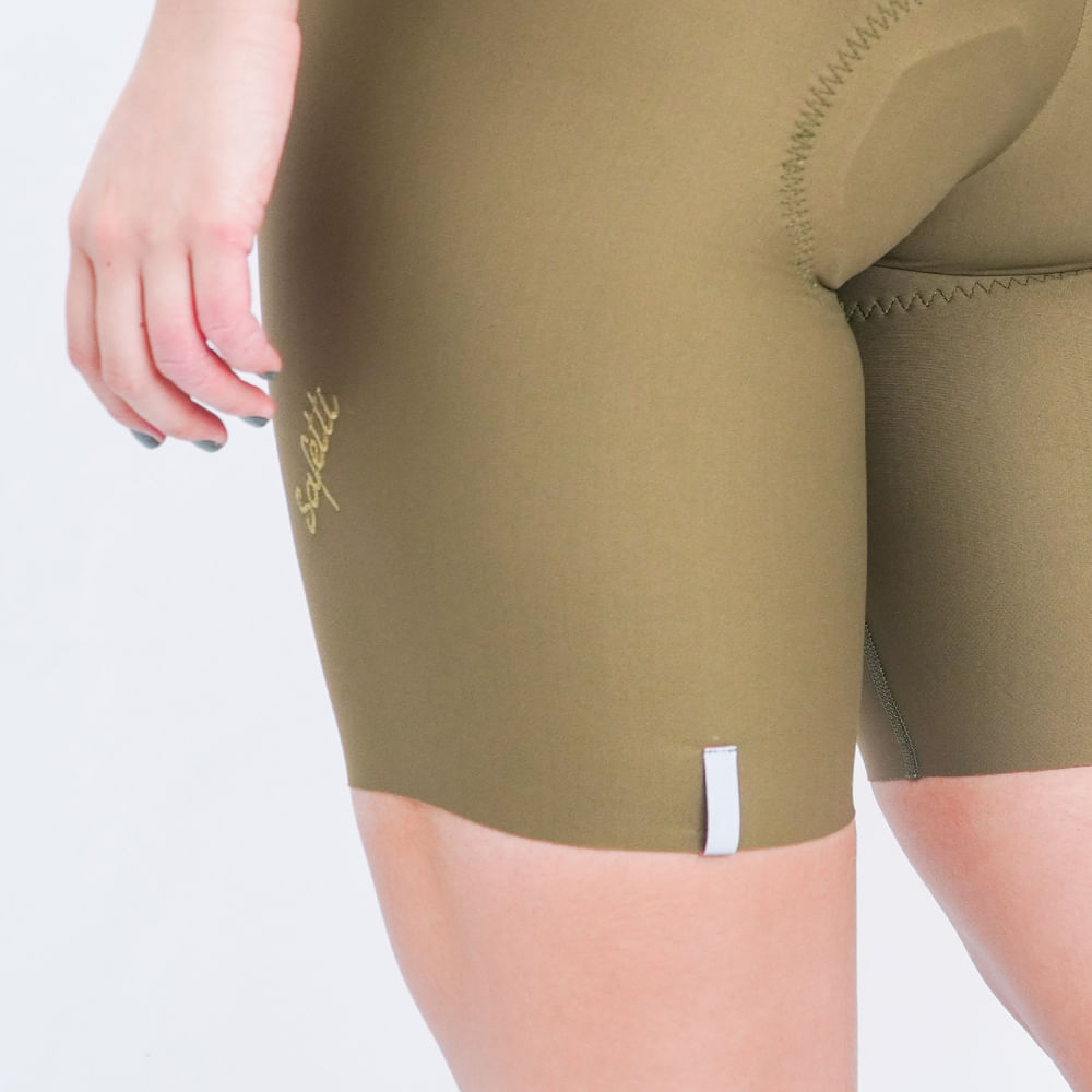 TOSCANA 2.0 OLIVE BIB SHORTS FOR WOMEN