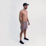 BREEZE BROWN MEN'S RUNNING & PADEL SHORTS