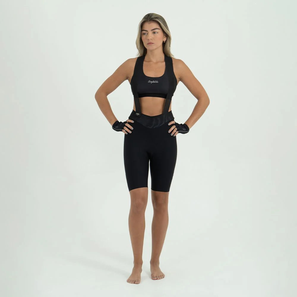 21458H Toscana Cycling Bib Short BLACK