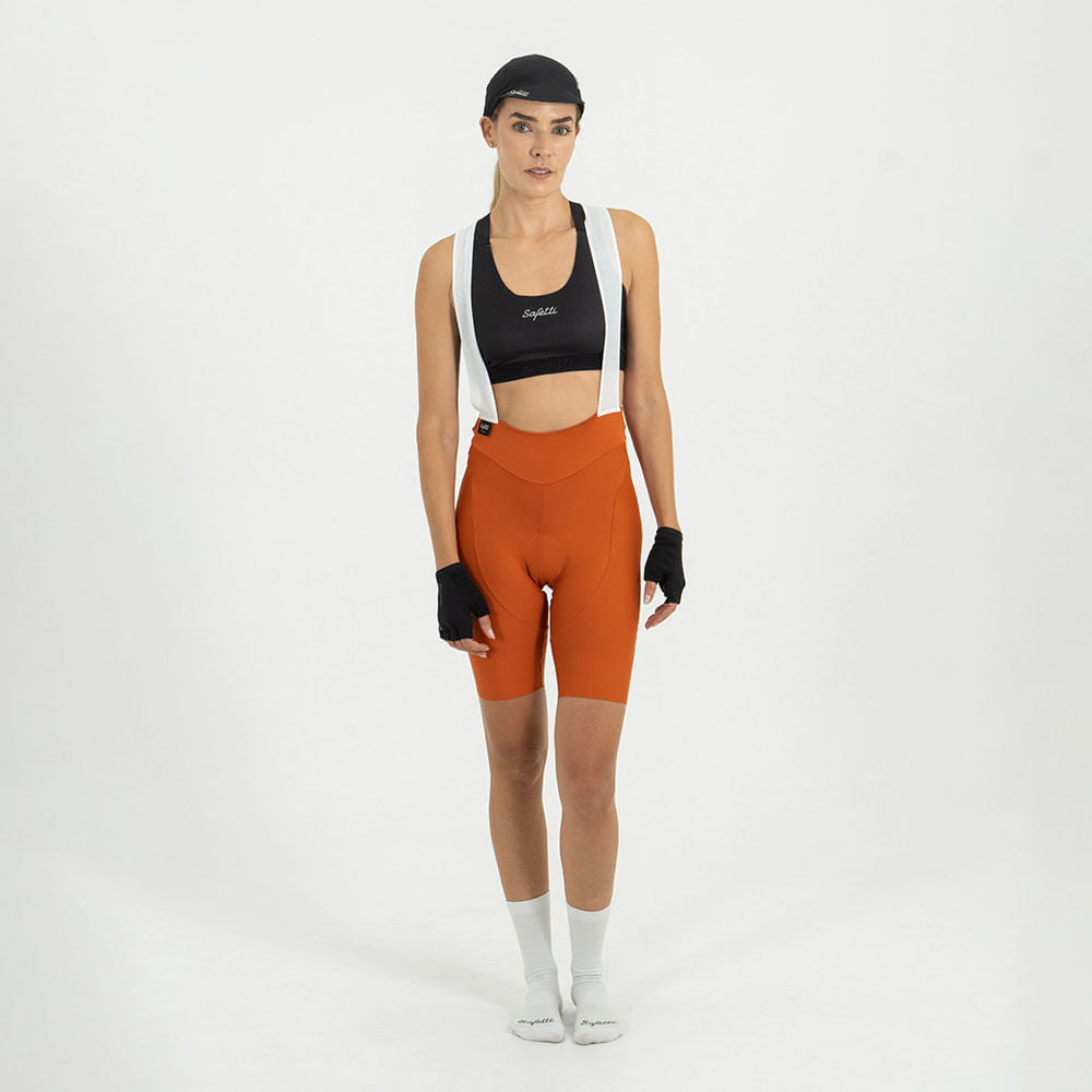GIRONA CARROT WOMEN'S BIB SHORTS NEW