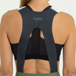 GIRONA OLIVE BIB SHORTS WITH STRAP FOR WOMEN