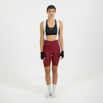 GIRONA TERRACOTTA WOMEN'S BIB SHORTS WITH STRAP