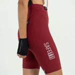 GIRONA TERRACOTTA WOMEN'S BIB SHORTS WITH STRAP