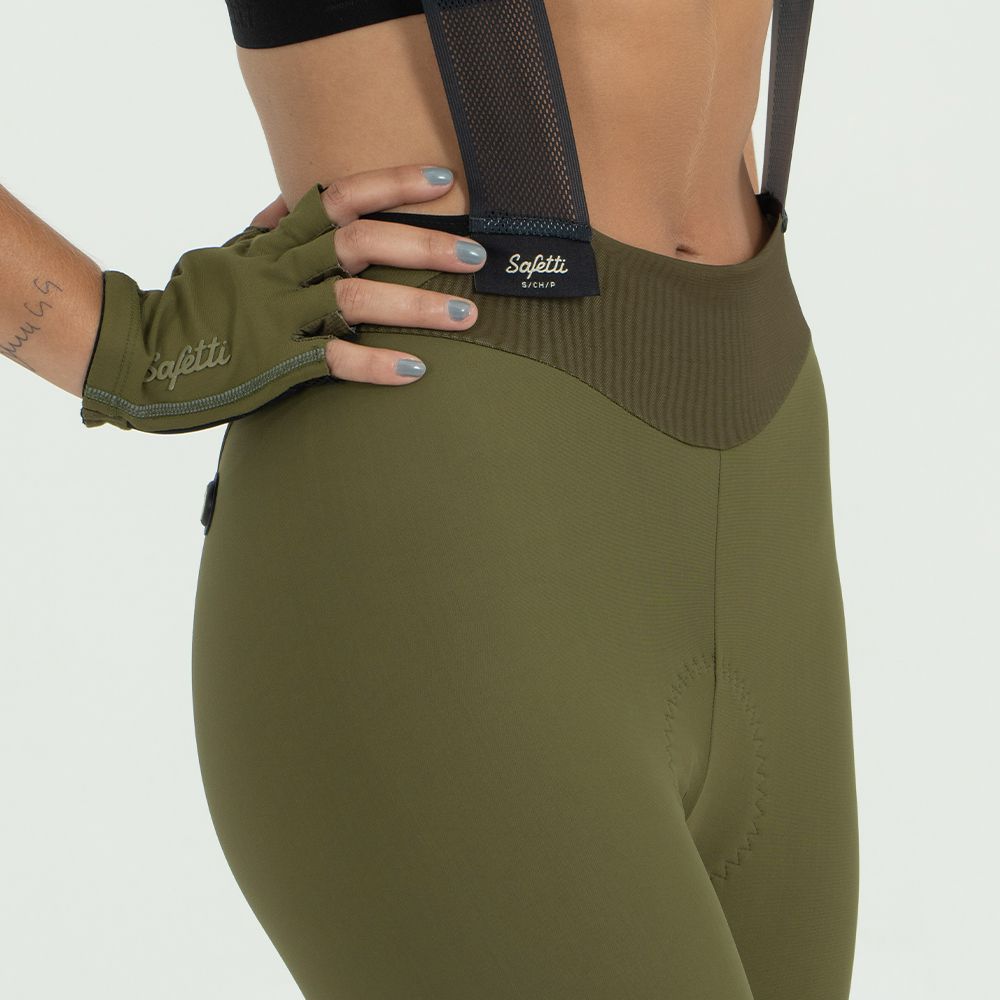 TOSCANA 2.0 + OLIVE BIB SHORTS FOR WOMEN