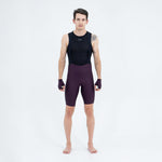PANTALONETA CICLISMO TOSCANA 2.0 VINO PARA HOMBRE