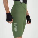 GIRONA OLIVE BIB SHORTS WITH STRAP FOR MEN