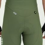 GIRONA OLIVE BIB SHORTS WITH STRAP FOR MEN