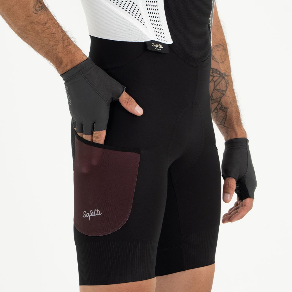 EVANS CARGO CYCLING SHORTS FOR MEN WINE